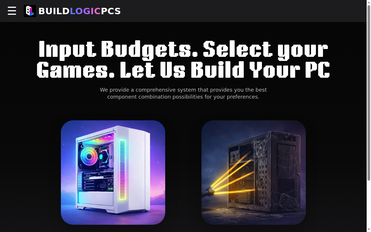PC Builder Home
